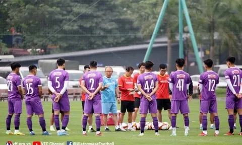 HLV Park Hang Seo bổ sung gấp 3 cầu thủ đấu SEA Games 31