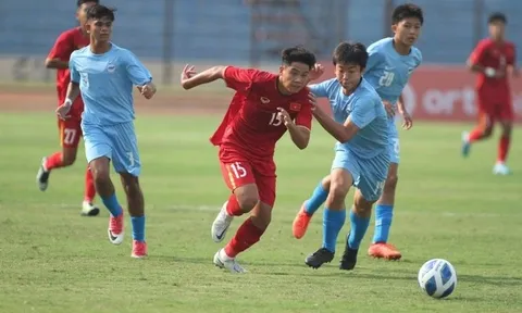 U16 Việt Nam thắng đậm trận ra quân giải Đông Nam Á