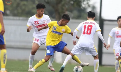 Sông Lam Nghệ An, Hà Nội thắng trận ra quân VCK Giải U19 quốc gia 2022