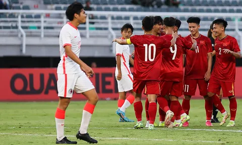 U20 Việt Nam đè bẹp U20 Hồng Kông - Trung Quốc