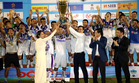 U21 Hà Nội vô địch giải U21 Quốc gia, san bằng kỷ lục U21 SLNA