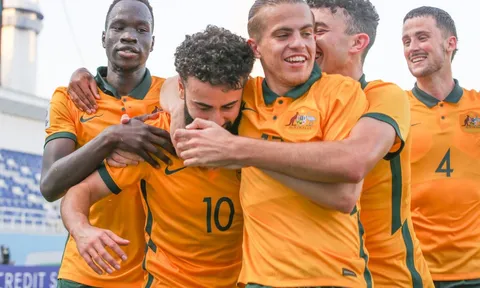 U23 Australia hú vía giành vé tứ kết U23 châu Á