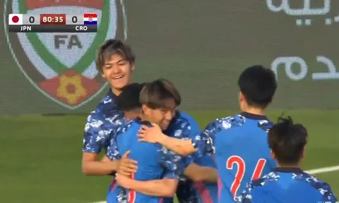 U23 Croatia thua Nhật Bản trước trận gặp U23 Việt Nam