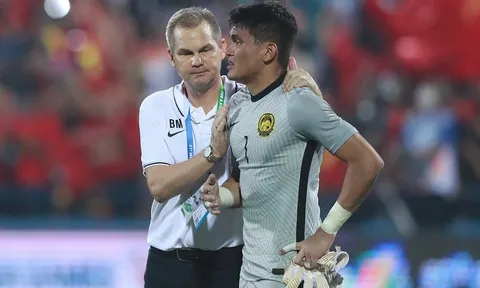 U23 Malaysia bật khóc sau thất bại trước Việt Nam