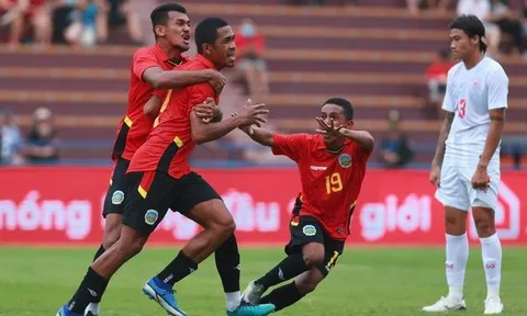 U23 Timor-Leste nhận thất bại ở phút 90+5