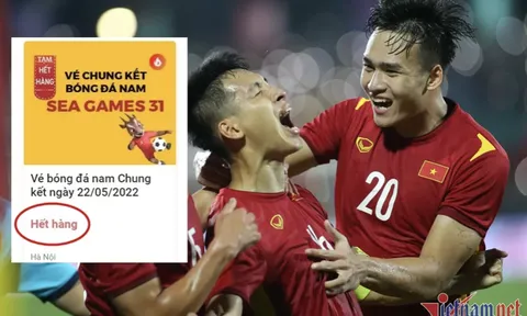U23 Việt Nam mới vào bán kết, vé chung kết SEA Games đã 'cháy hàng'