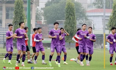 U23 Việt Nam làm quen sân thi đấu chính thức SEA Games 31