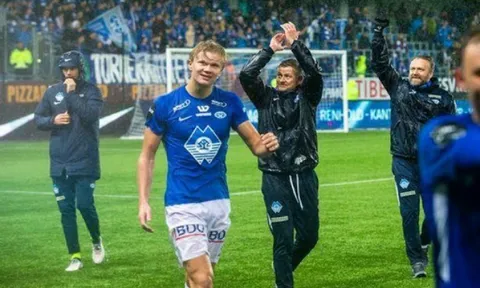 Solskjaer: "Thật tuyệt khi được làm việc cùng Haaland"