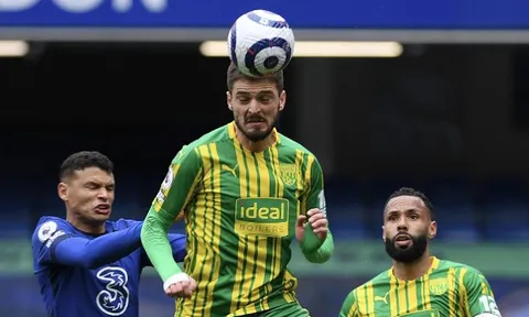 Không ghi bàn, cỗ máy quét của West Brom vẫn khiến Chelsea chao đảo