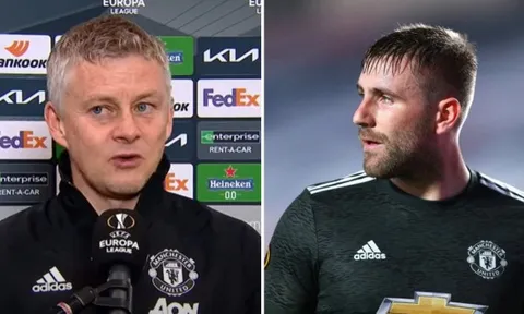 Rõ lý do Luke Shaw rời sân sau 45 phút
