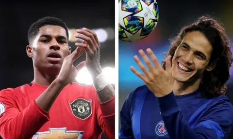 Rashford nhận định vai trò của Cavani tại Man Utd