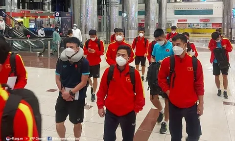 U23 Việt Nam tới Dubai, sẵn sàng đấu Iraq, Croatia
