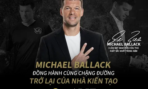 Michael Ballack là Đại Sứ Thương Hiệu mới của V9