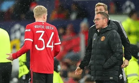 Van de Beek có thể biến phát biểu của Rangnick thành sự thật