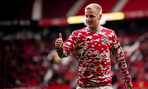 Van de Beek đã sẵn sàng cho mùa giải mới tại Man Utd