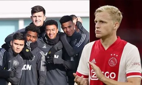 Van de Beek đến, Man Utd nhanh tay "trảm" 3 kẻ thừa?
