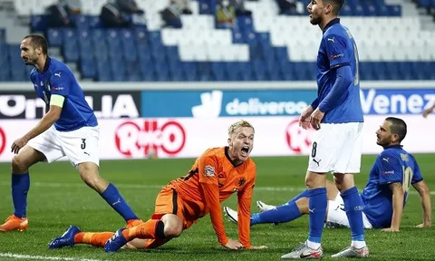 Van de Beek vượt trội cặp sao Liverpool trong đại chiến Ý - Hà Lan