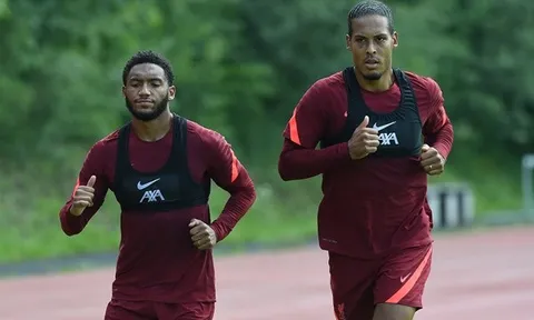 Van Dijk chọn xong đối tác, không phải tân binh Konate?