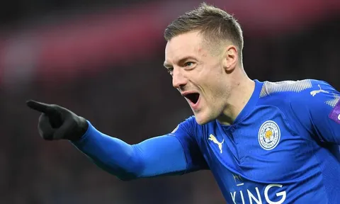 90 bàn + 30 kiến tạo sau 187 trận, Vardy vượt mặt cả King Eric