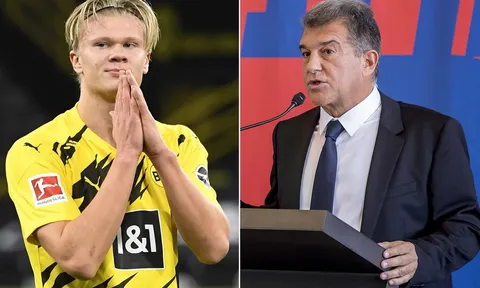 Vì Erling Haaland, chủ tịch Barca sẵn sàng tống tiễn 2 cái tên