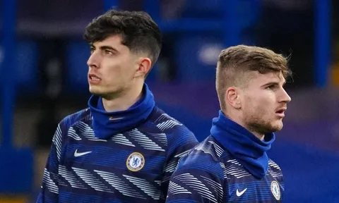 Vì sao Havertz và Werner bị loại khỏi chung kết FA Cup?