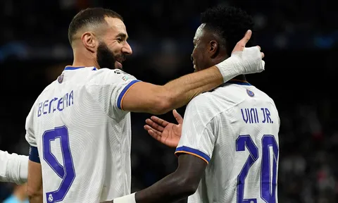 Vinicius Jr làm rõ mối quan hệ đối tác với Benzema