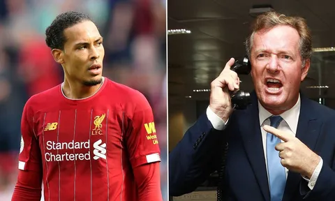 Nhà báo nổi tiếng bị bẽ mặt sau khi mỉa mai Van Dijk, khen Ronaldo