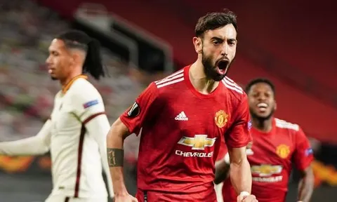 Vô địch Europa League vẫn chưa đủ với Bruno Fernandes
