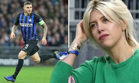 Vợ Icardi: 'Anh ấy không thèm đụng vào tôi nếu CLB thua trận'