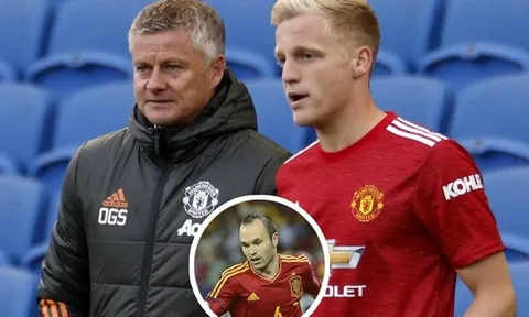 Với Alex Telles, HLV Solskjaer sẽ biến Van de Beek thành "Iniesta mới" của M.U
