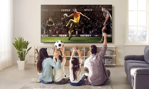 Với chiếc TV này bạn sẽ tiến vào “đa vũ trụ” thể thao chỉ bằng một thao tác