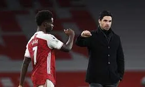 Với Saka, áp lực dành cho Arteta bắt đầu