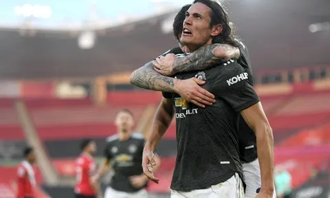 'Cứu rỗi' Man Utd, Cavani liền gửi thông điệp tới đồng đội