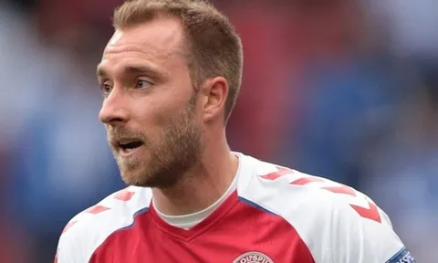 Vừa tỉnh dậy, Eriksen nói 2 câu