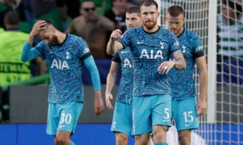 Vụn vỡ cuối trận, Tottenham nhận trái đắng trước Sporting Lisbon