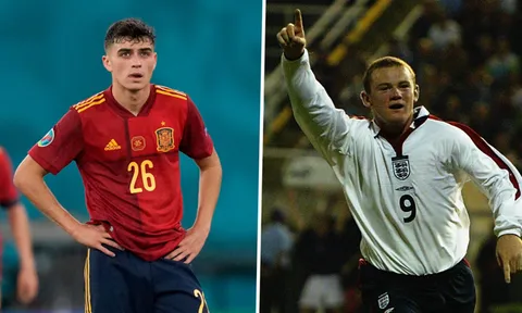 Wayne Rooney bị phá kỷ lục ở EURO