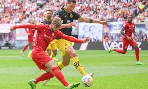 Werner im tiếng, Leipzig vẫn thắng đậm Dortmund