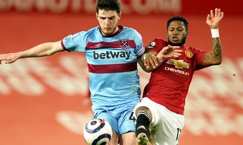 West Ham chốt giá bán Rice, Man Utd nên mua 'máy quét' rẻ gấp 4 lần