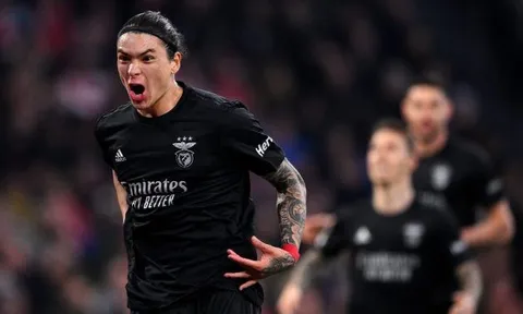 Xác nhận: Tiền đạo mục tiêu của Man Utd 100% rời Benfica