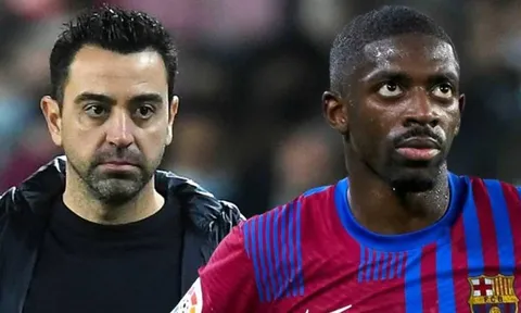 Xavi nói thẳng một câu về tương lai Dembele