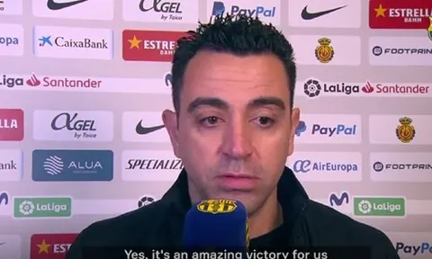 Xavi: Thắng lợi đáng kinh ngạc