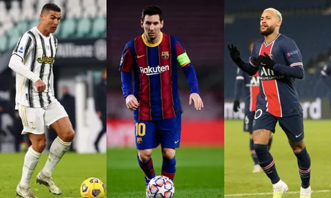 Xếp hạng 10 cầu thủ xuất sắc nhất thế giới hiện nay: Messi xếp sau 1 cái tên