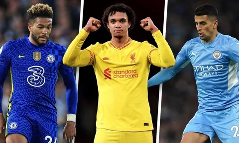 Xếp hạng 10 hậu vệ cánh xuất sắc nhất Premier League mùa này