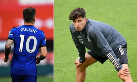 XONG! "Cuộc chiến" giữa Pulisic và Havertz đã đi đến hồi kết