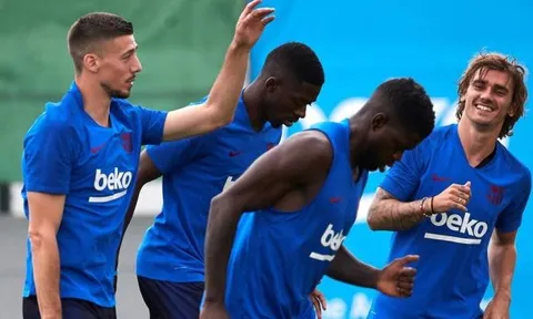 XONG: Lenglet tiết lộ, đã rõ chuyện tương lai của Antoine Griezmann!