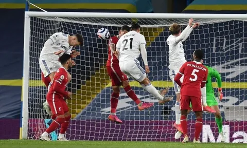 Yếu điểm quan trọng của Liverpool bộc lộ ở trận hòa Leeds United