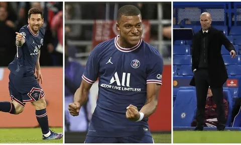 Con trai ủng hộ Zidane đến PSG làm thầy Messi, Mbappe