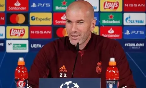 Zidane thừa nhận Real đang bị đánh giá thấp