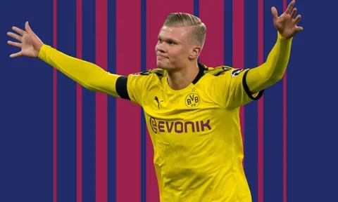 Bán đứt 2 bom tấn, Barcelona sẵn sàng ký HĐ Erling Haaland?