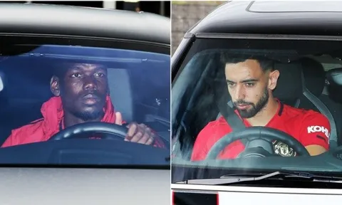 Pogba và Fernandes có lần đầu ở Man Utd